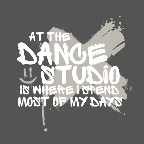 Dance Studio Graffiti Pocket Tee