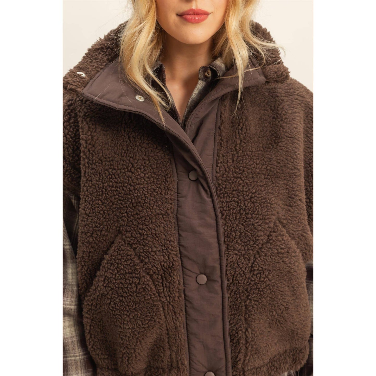 The Bonfire Sherpa Vest