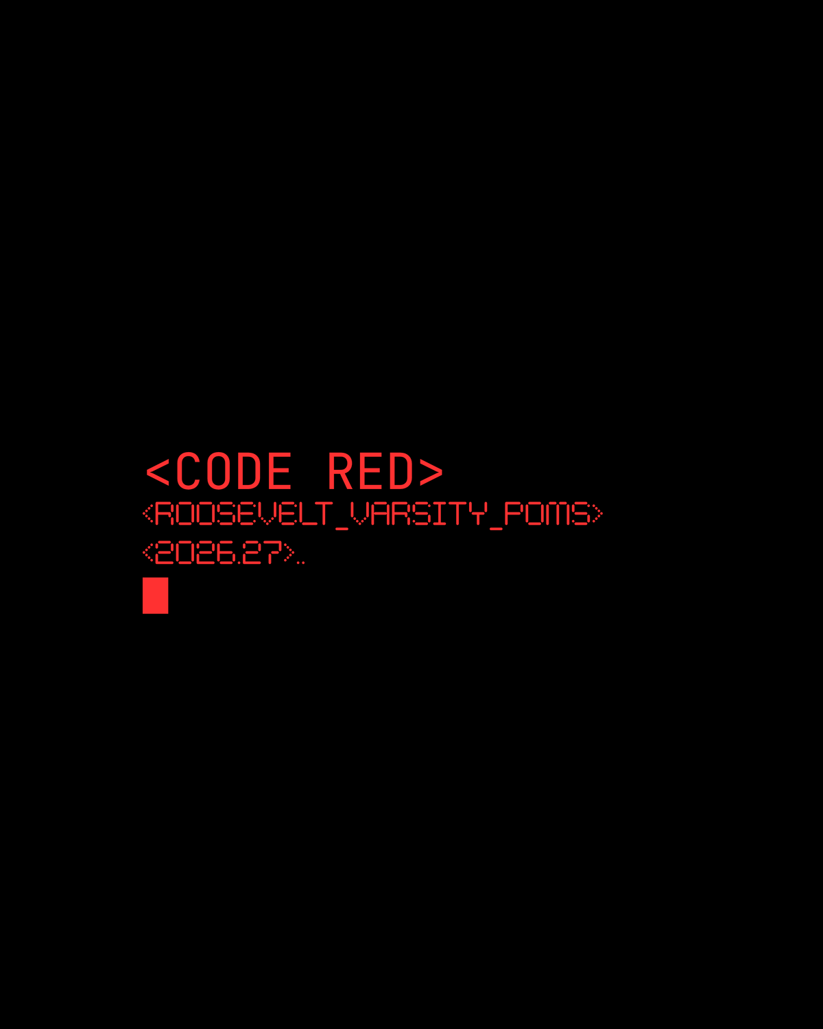 Code Red Varsity Hoodie