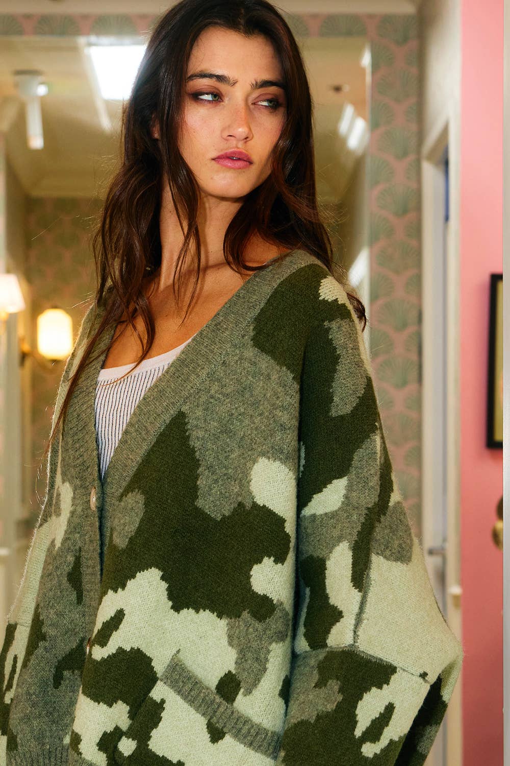 The Toprock Camo Cardi
