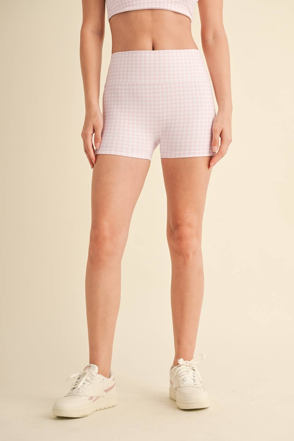 Sweetpea Gingham Short