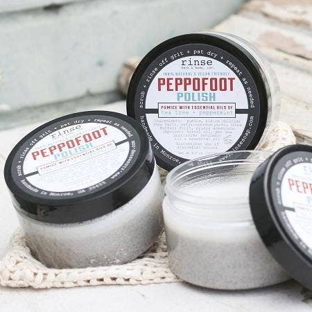 Peppofoot Polish | Foot Scrub