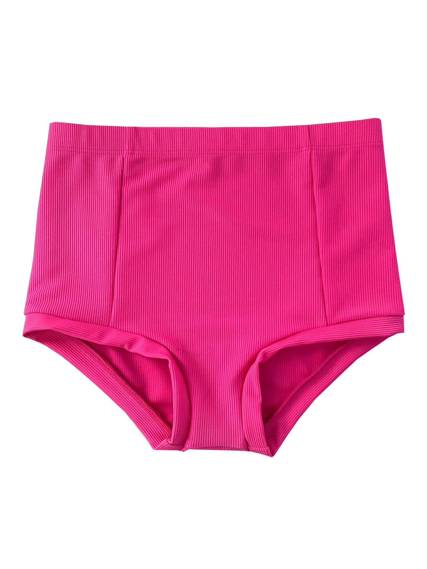 Pink Ribbed Briefs