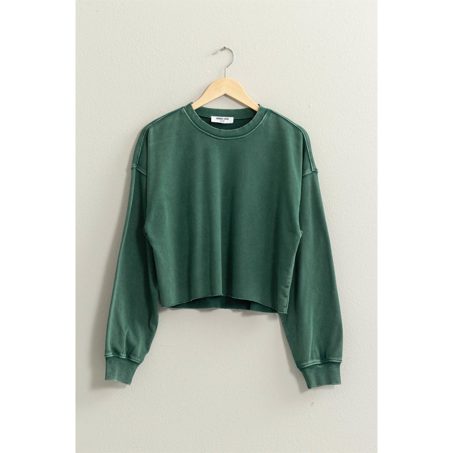 Cropped Crewneck Sweatshirt