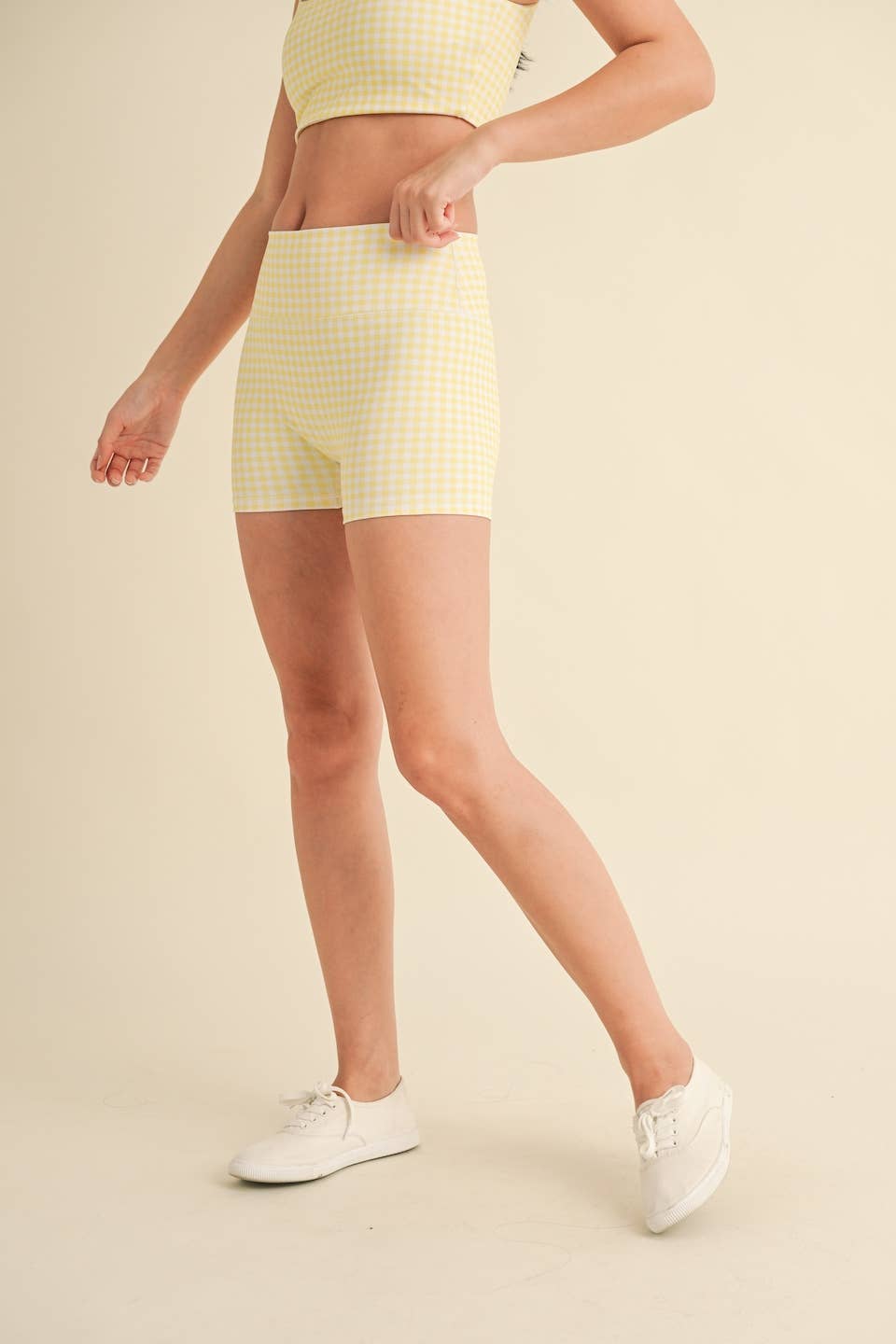 Sweetpea Gingham Short