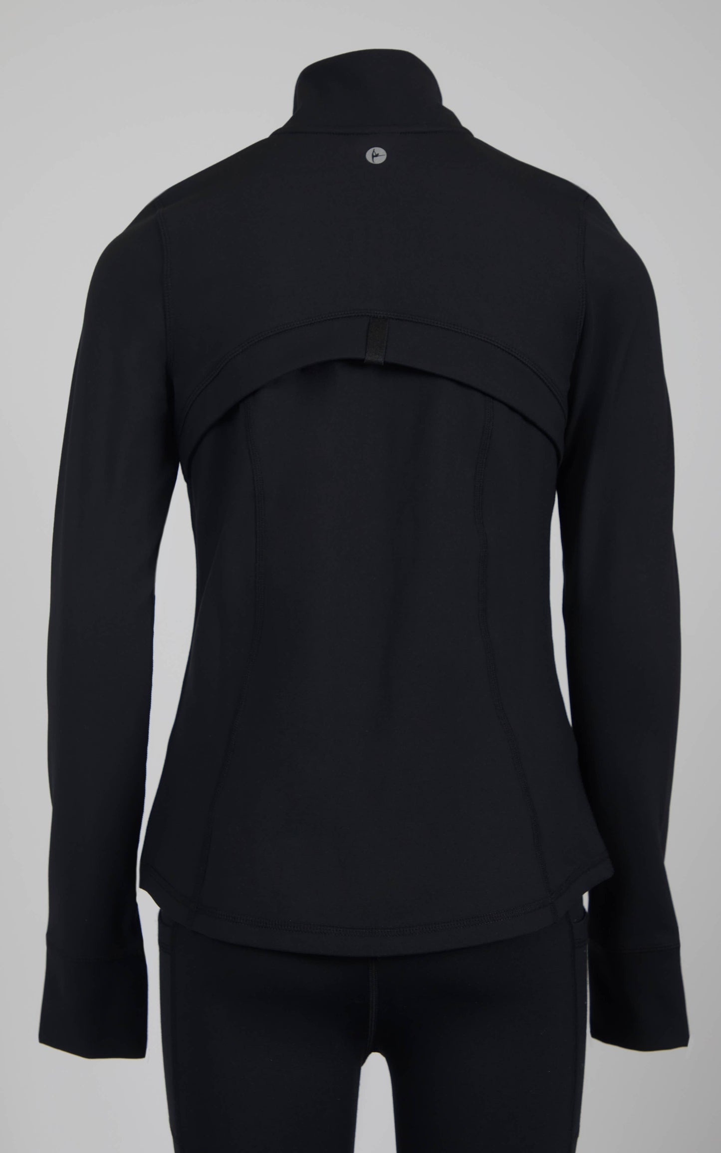 Girls Full Zip Active Everyday Jacket in Black