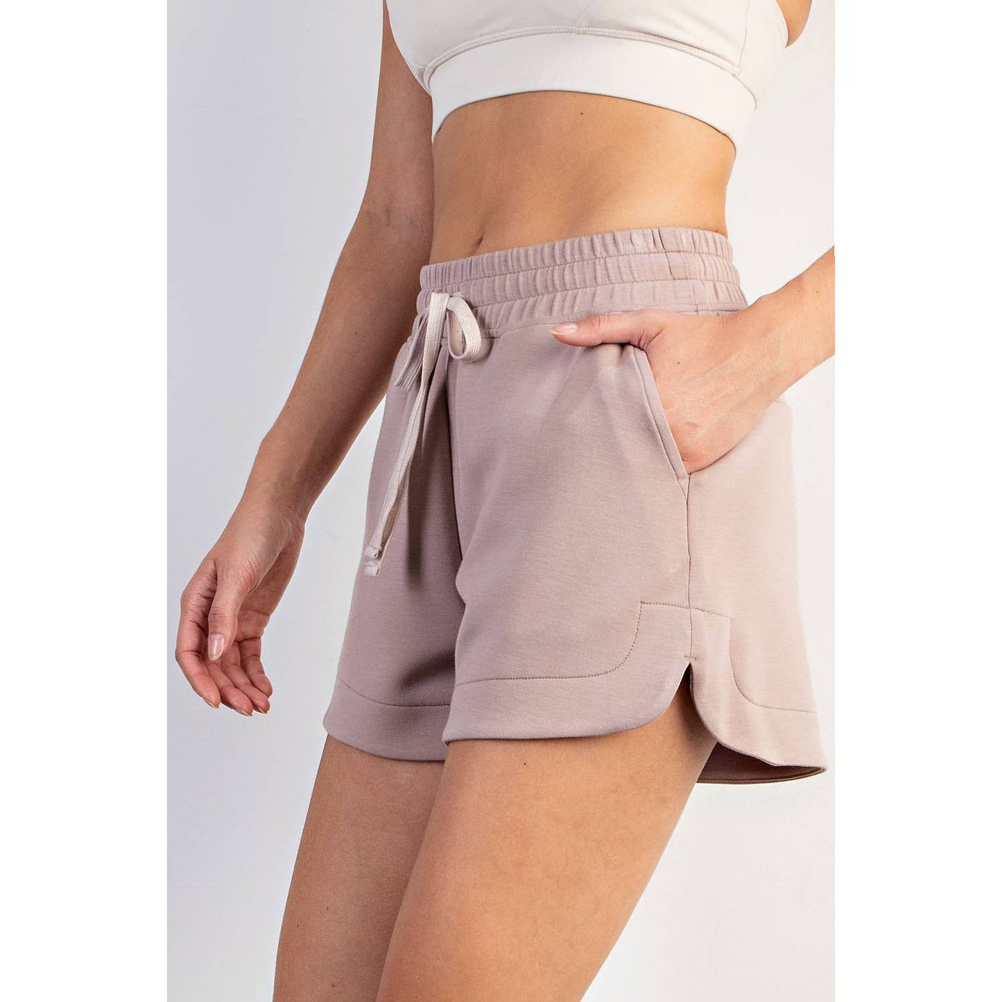 Modal Shorts- Lt Mocha
