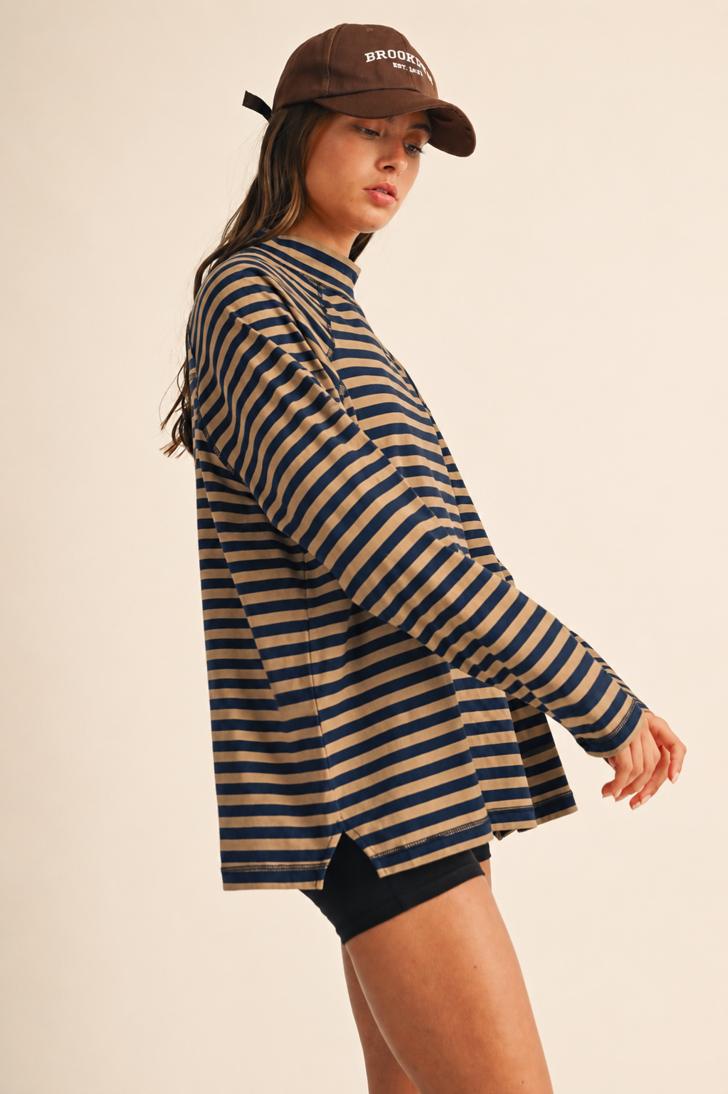 The Studio Slouch Stripe
