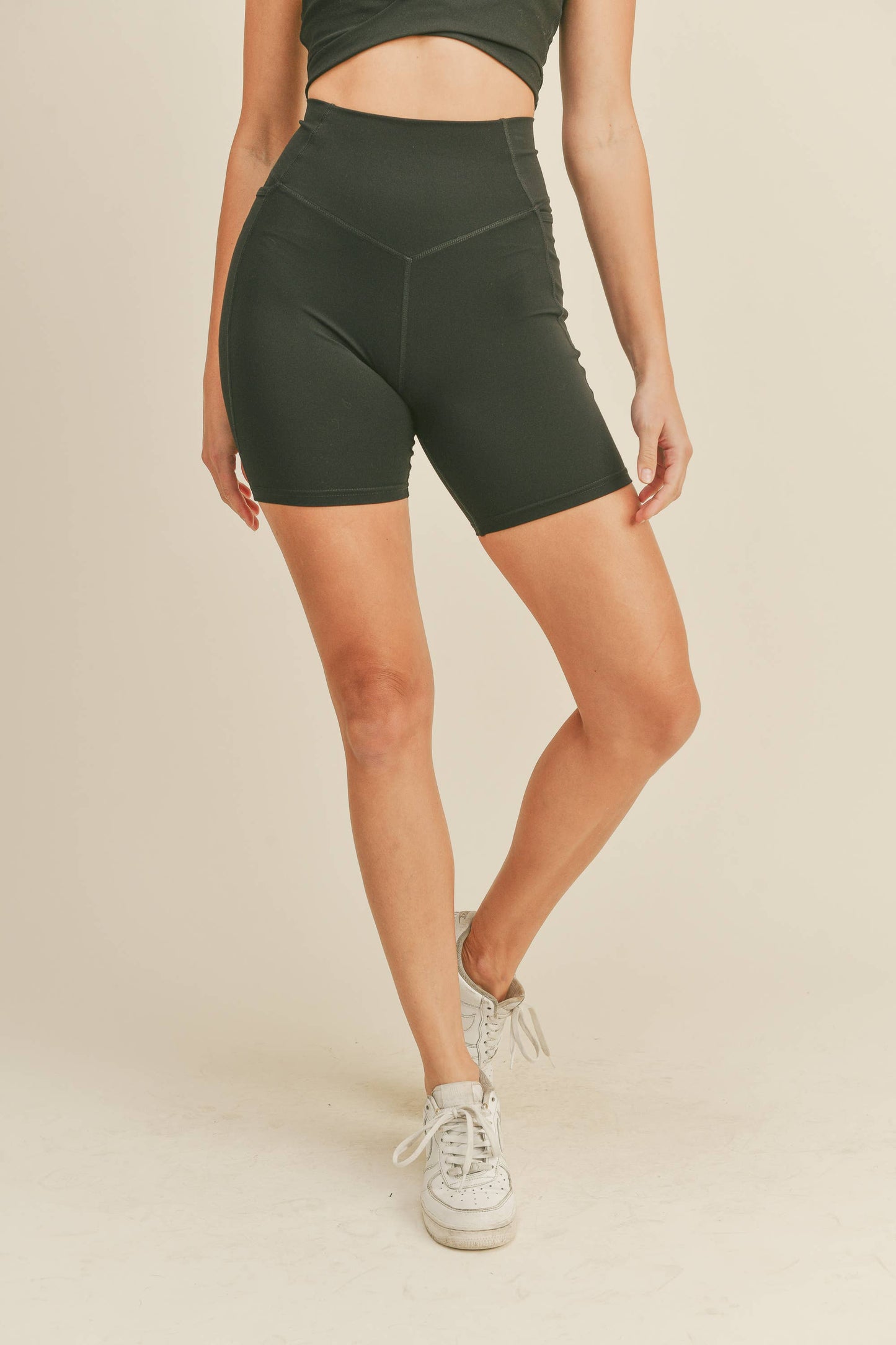 Black Power Sculpt Biker Short