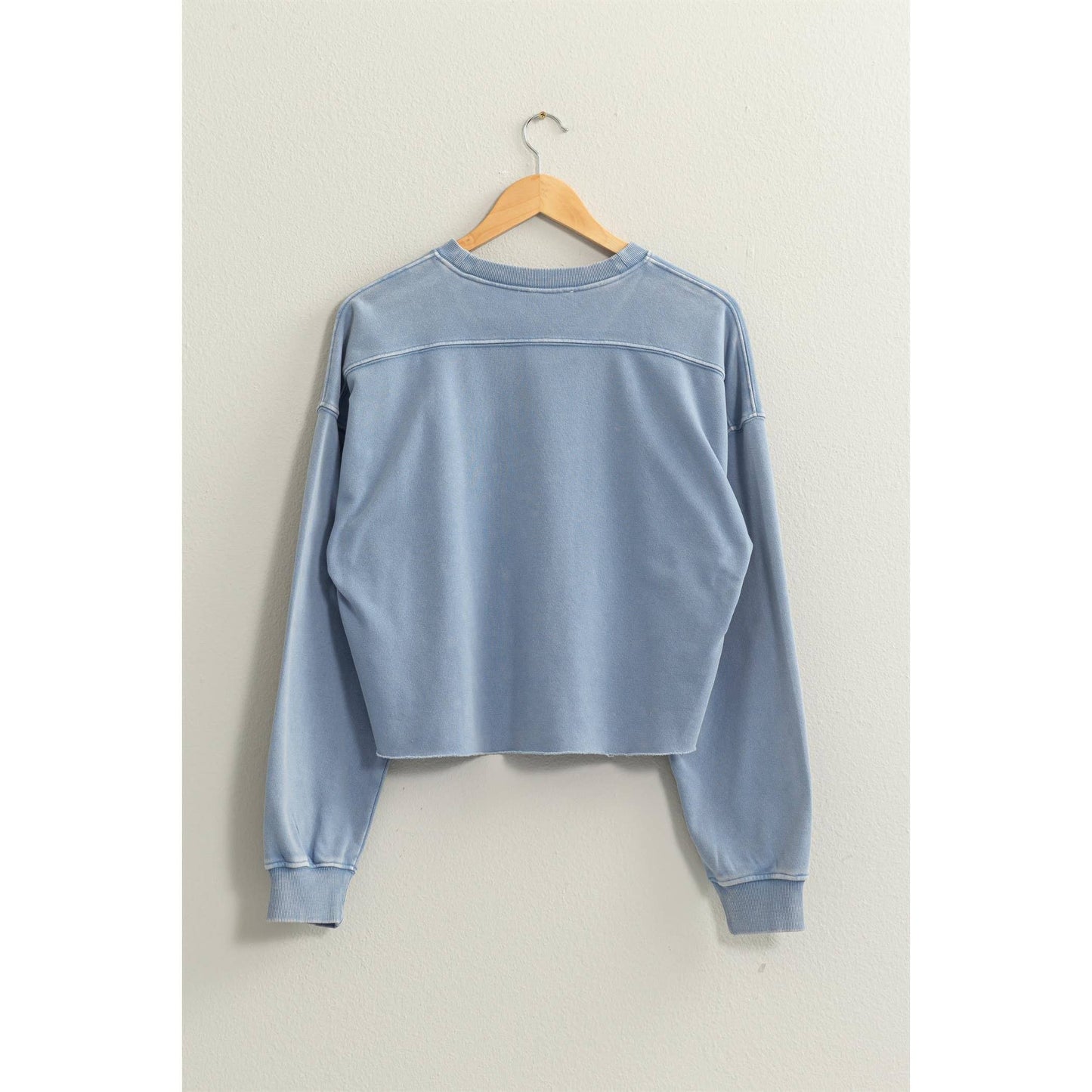 Cropped Crewneck Sweatshirt