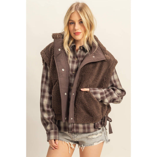 The Bonfire Sherpa Vest