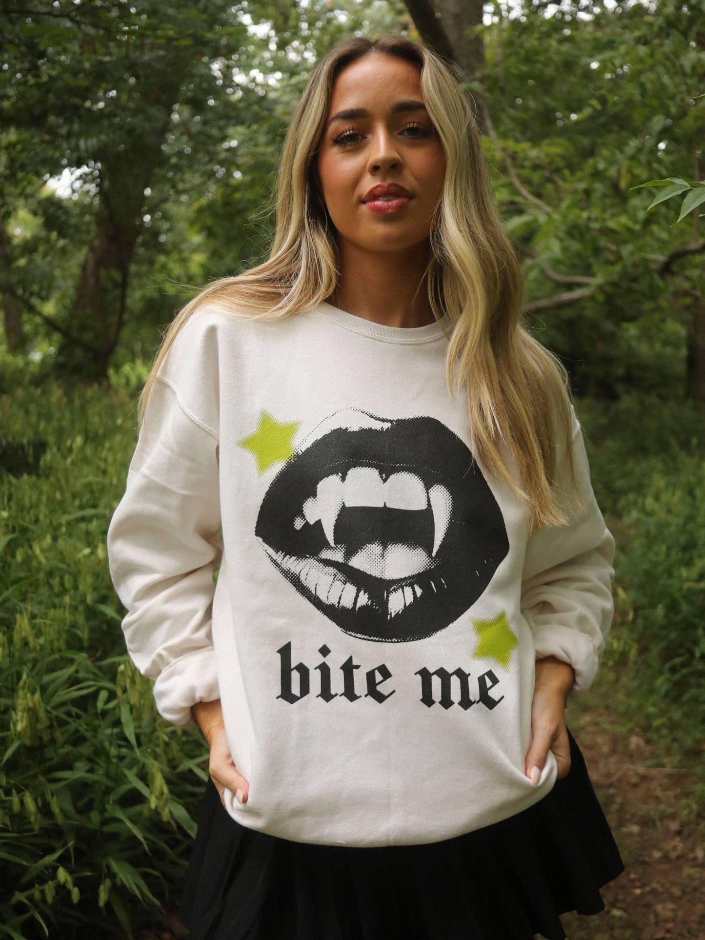 Bite Me Halloween Crewneck