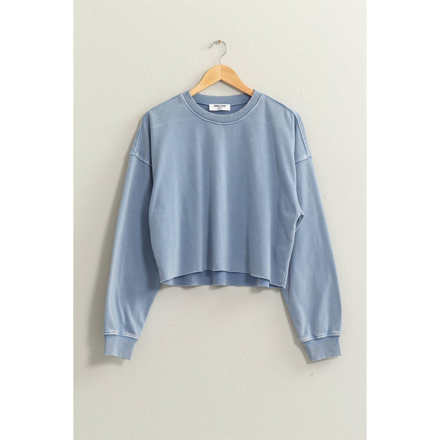 Cropped Crewneck Sweatshirt