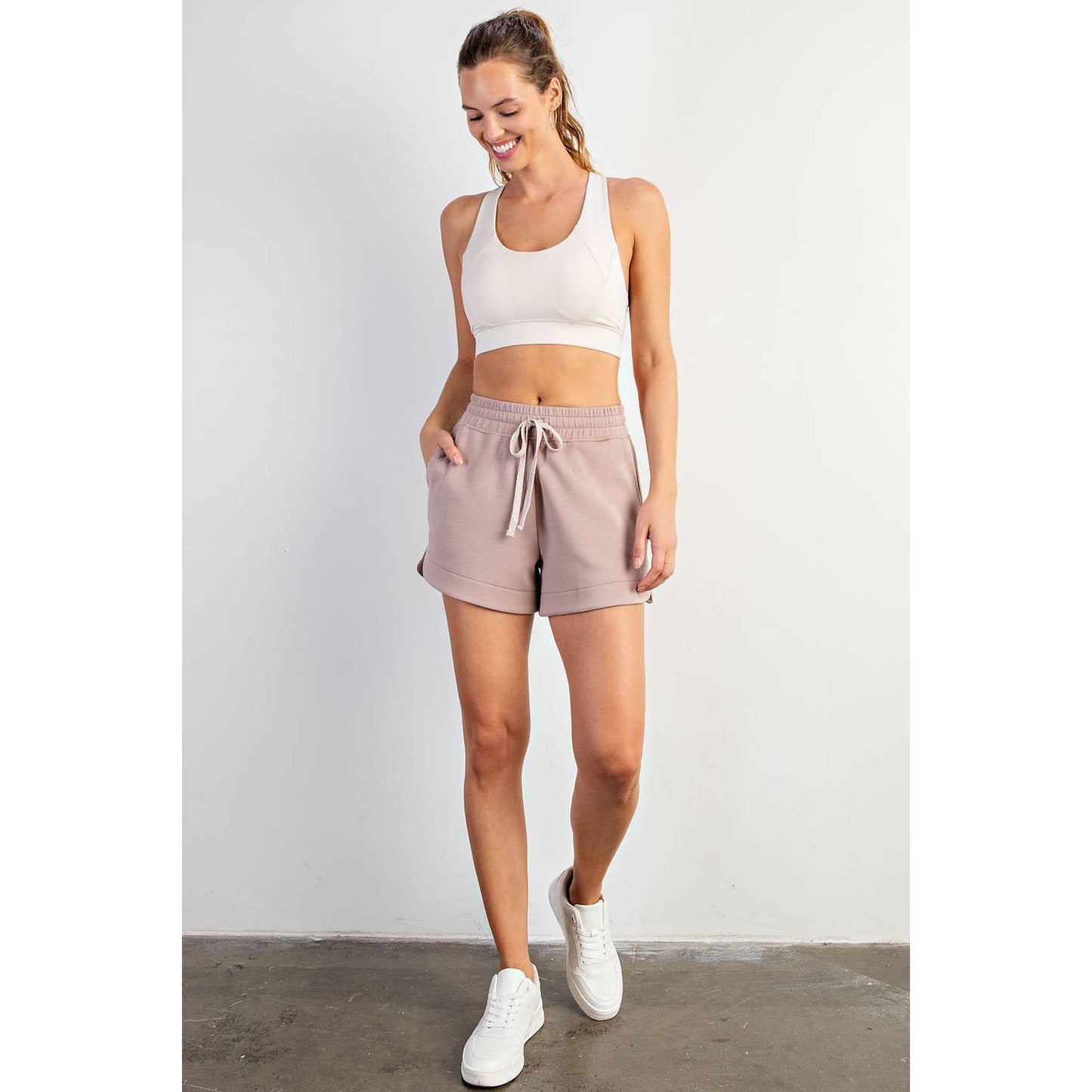 Modal Shorts- Lt Mocha