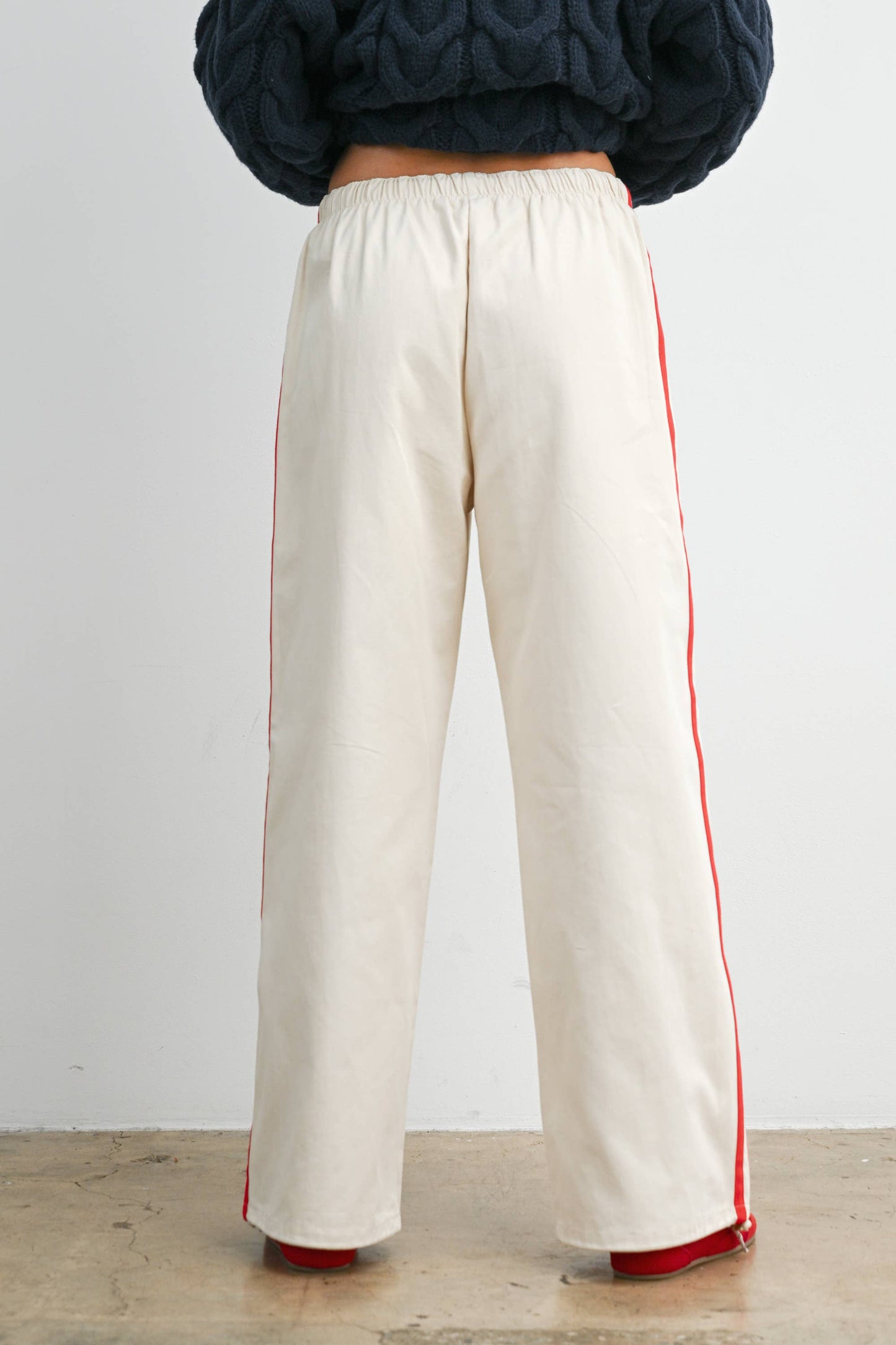 The Stadium Stripe Wideleg Pant