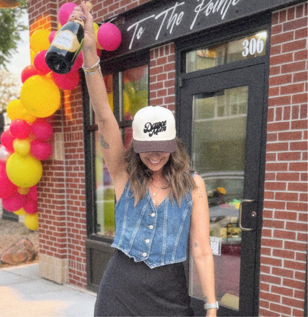 The 'OG' Dance Mom- Customized Two Tone Vintage Snapback