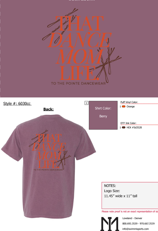 That Dance Mom Life ‘Bobby Pin’ Tee