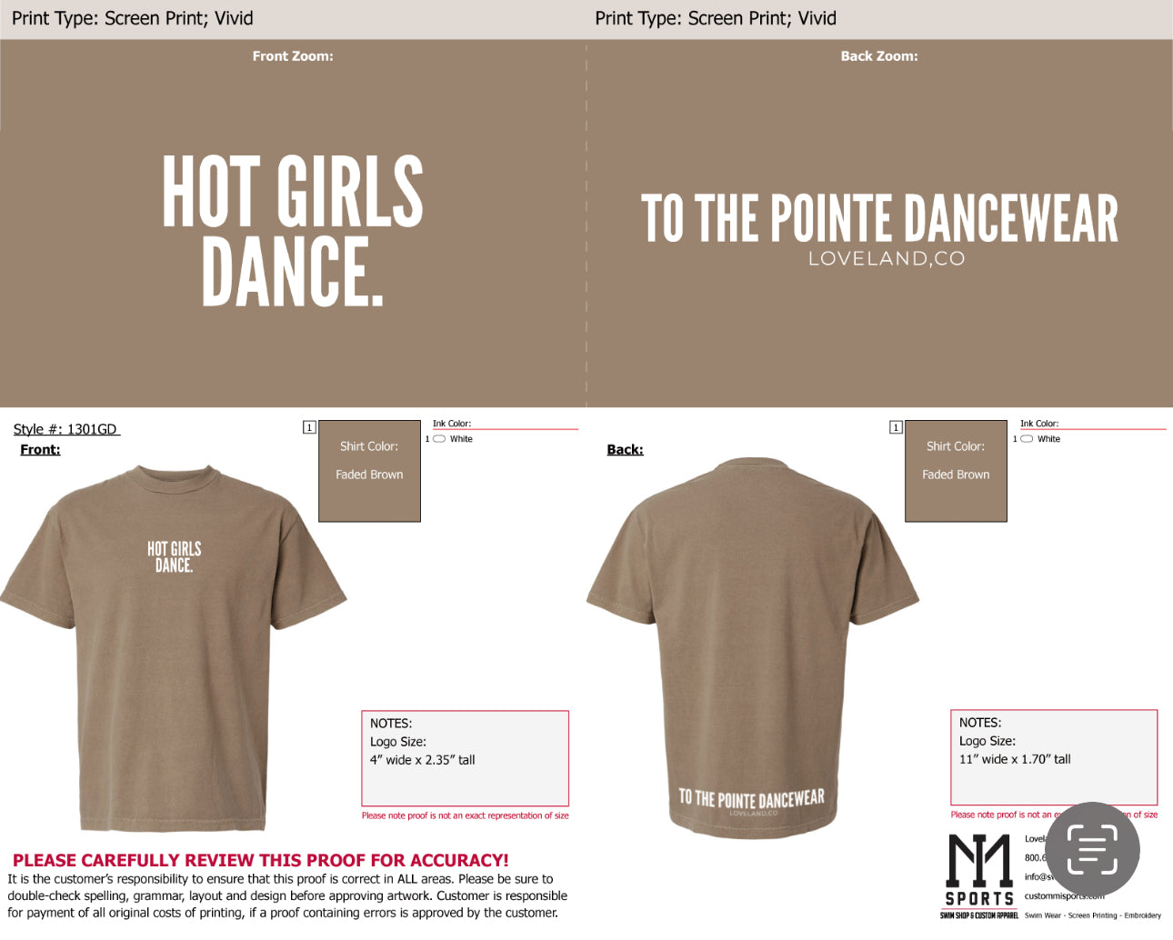 PREORDER Hot Girls Tee- Adult Sizes