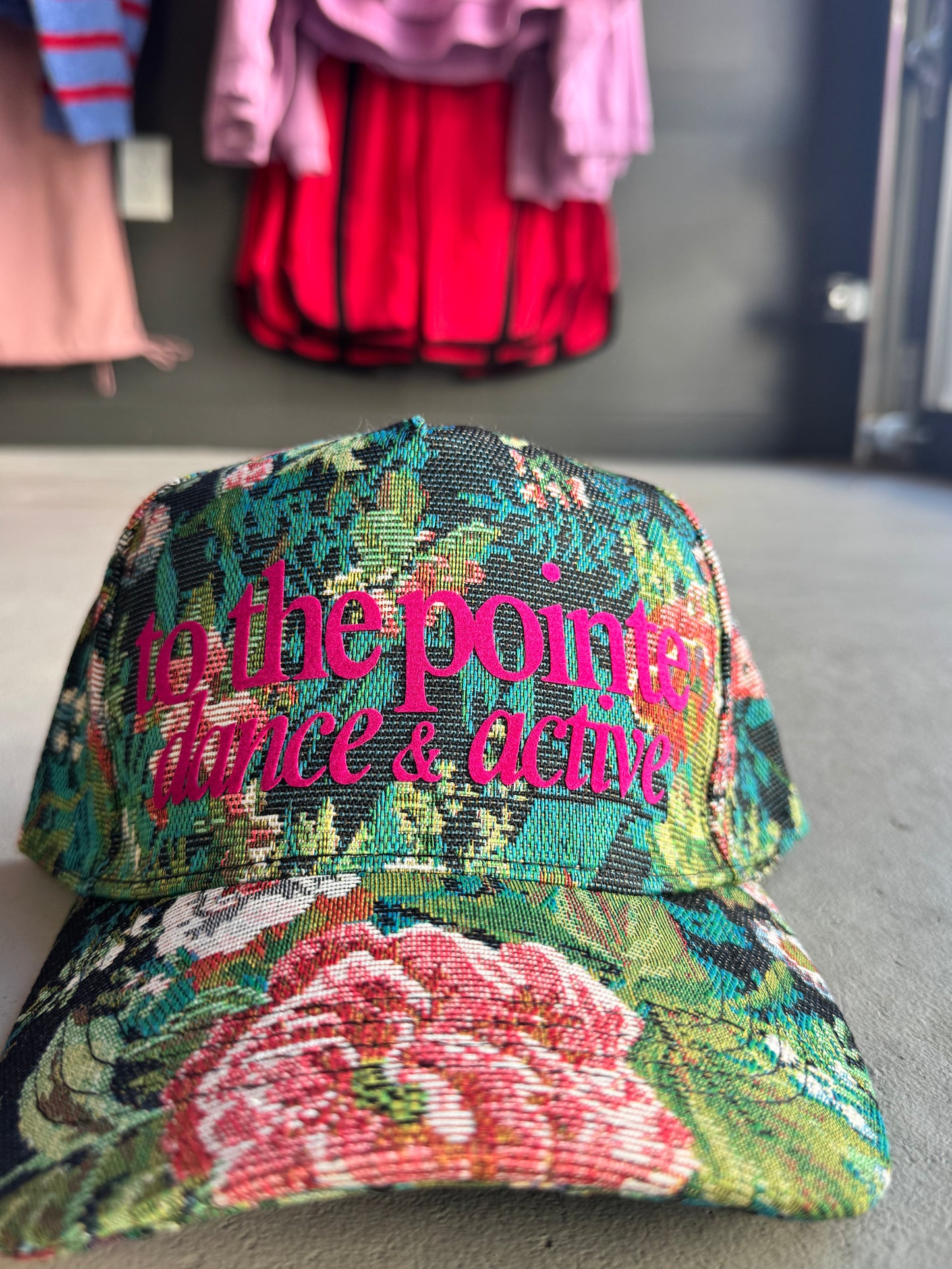 The Floral Tomboy Baseball Cap