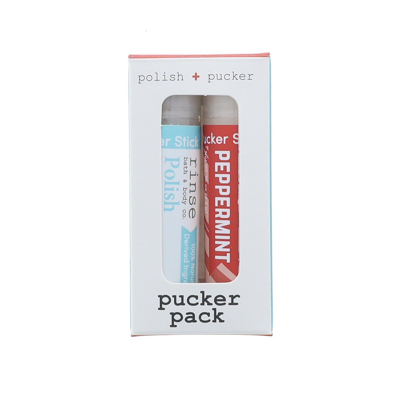 Pucker Pack | Lip Scrub + Peppermint Balm Set