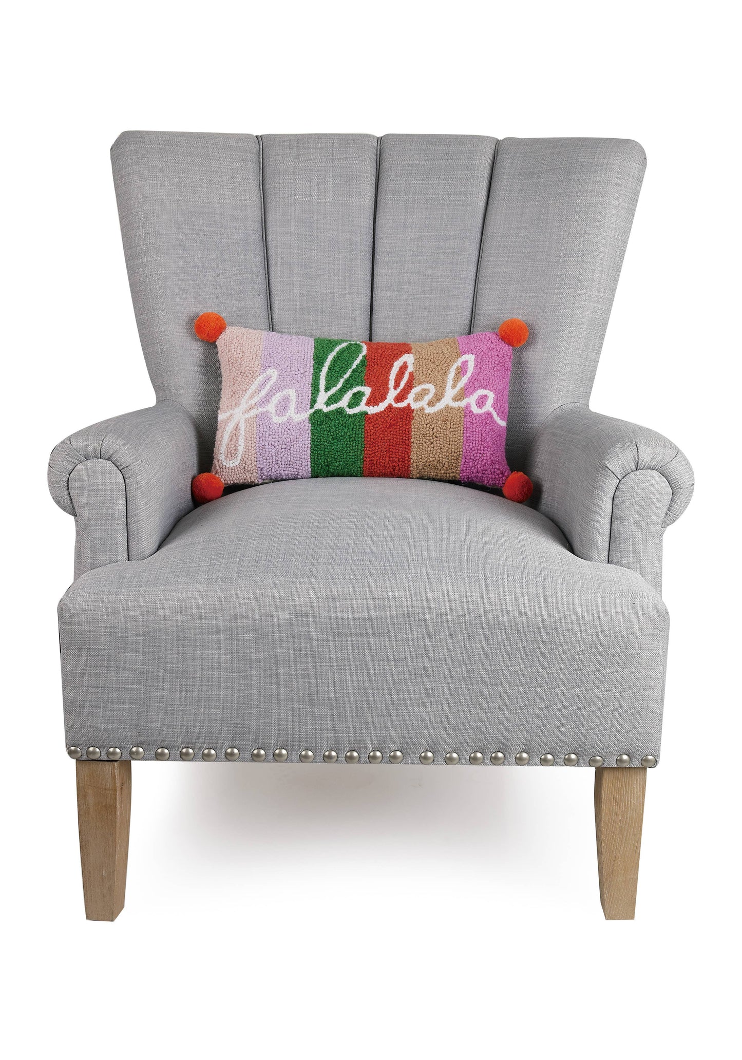 Falala W/Pom Pom Hook Pillow