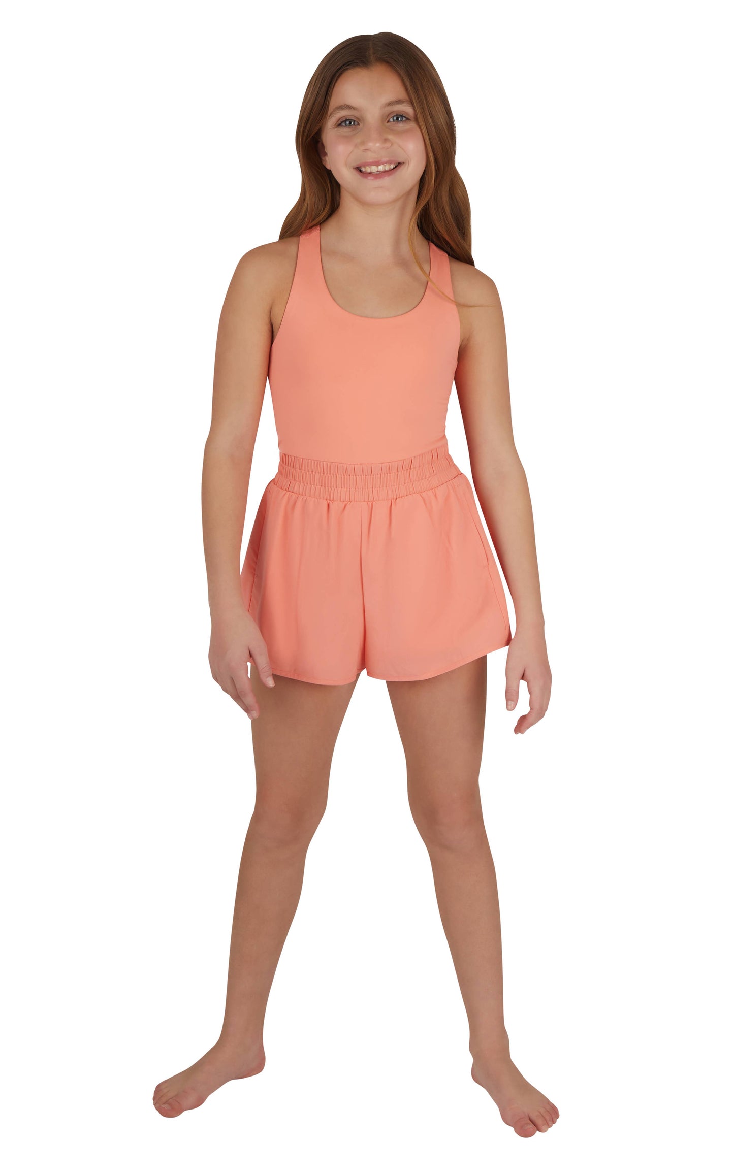 Girls Hybrid Romper