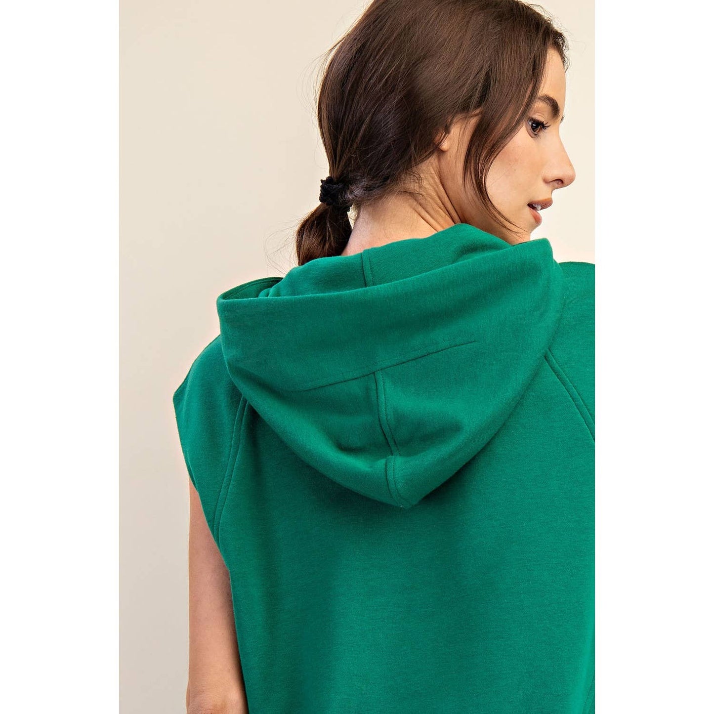 The Head Spin Oversized Sleeveless Hood