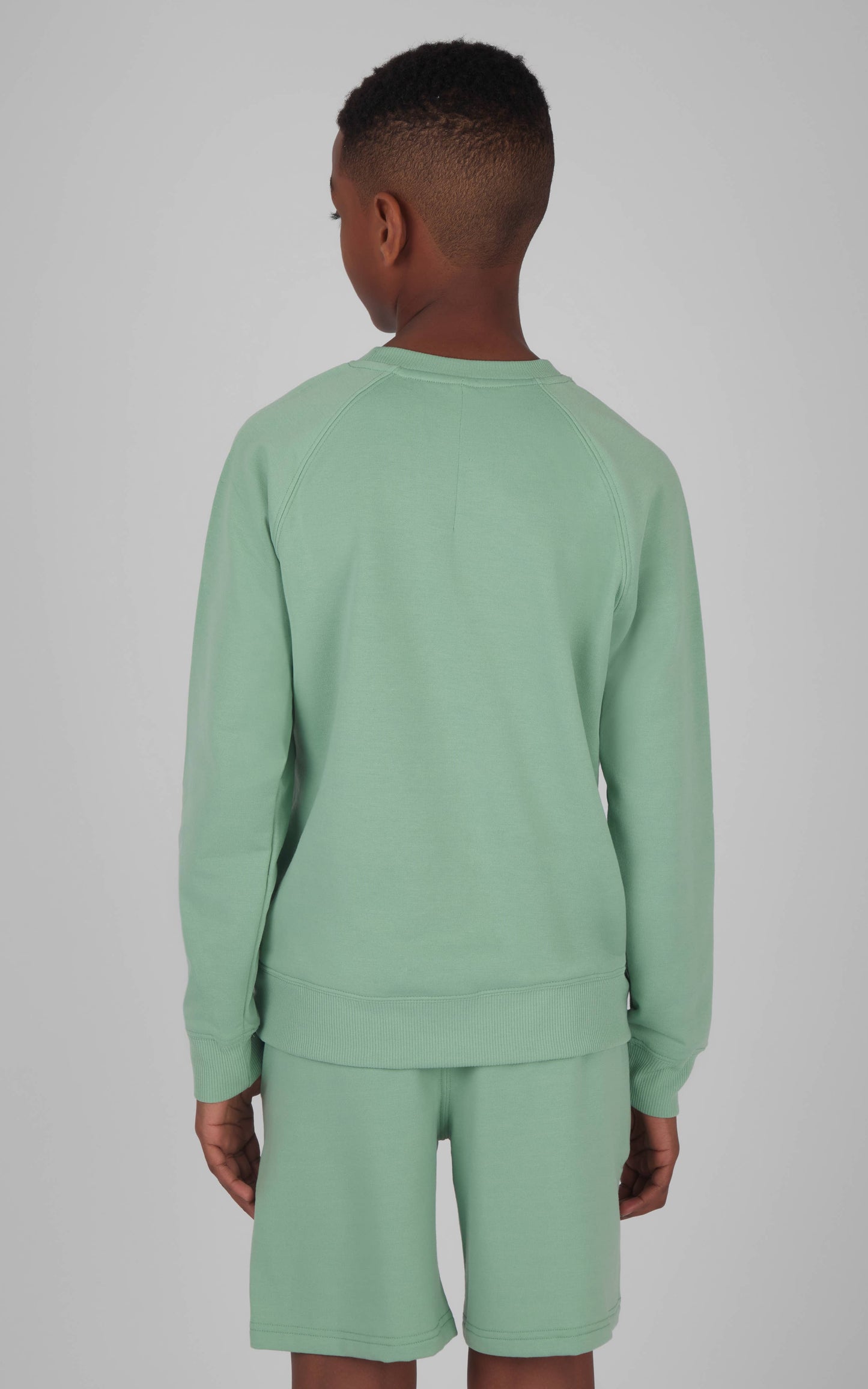 Boys Brushed Terry Crew Neck Sweatshirt