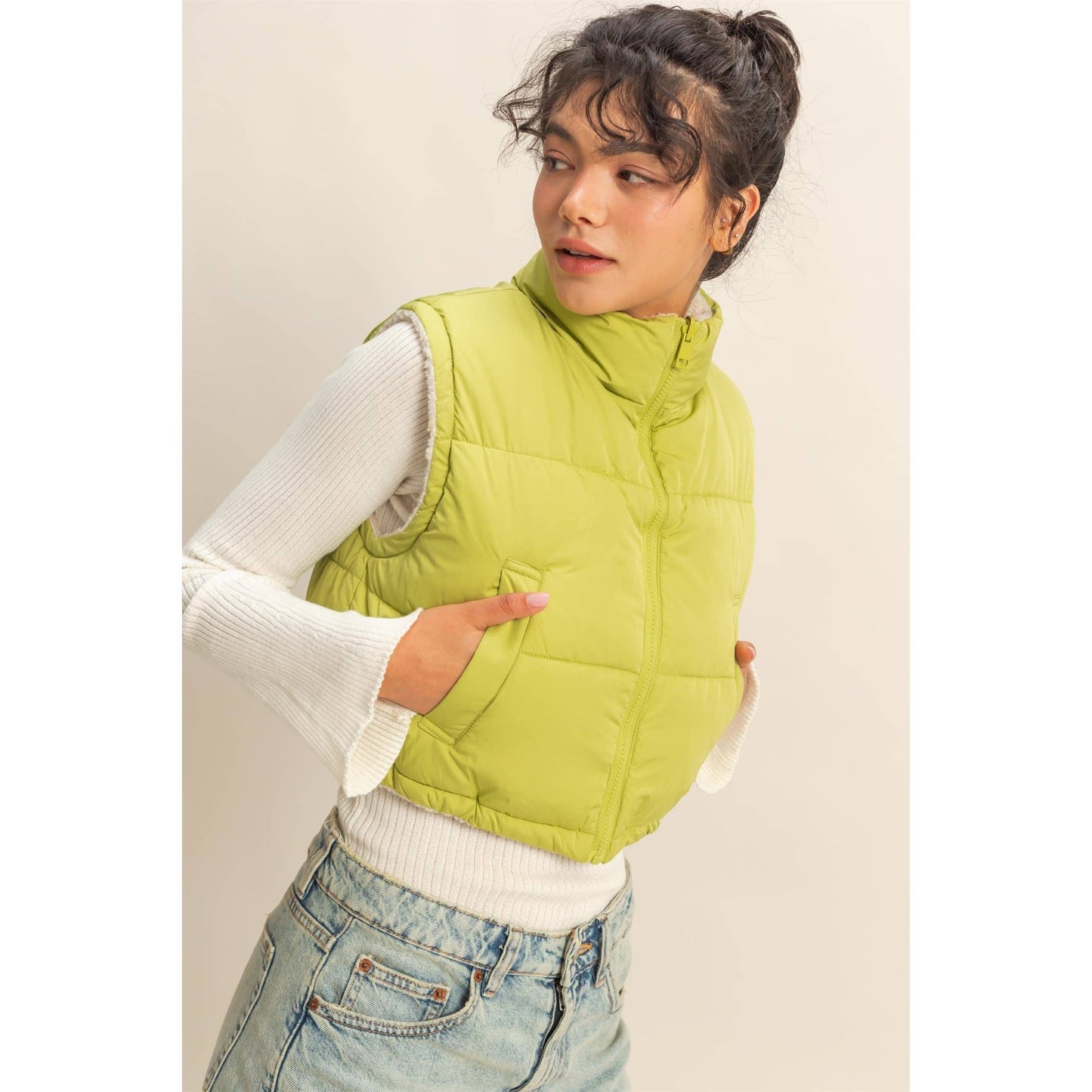 Sour Apple Reversible Vest