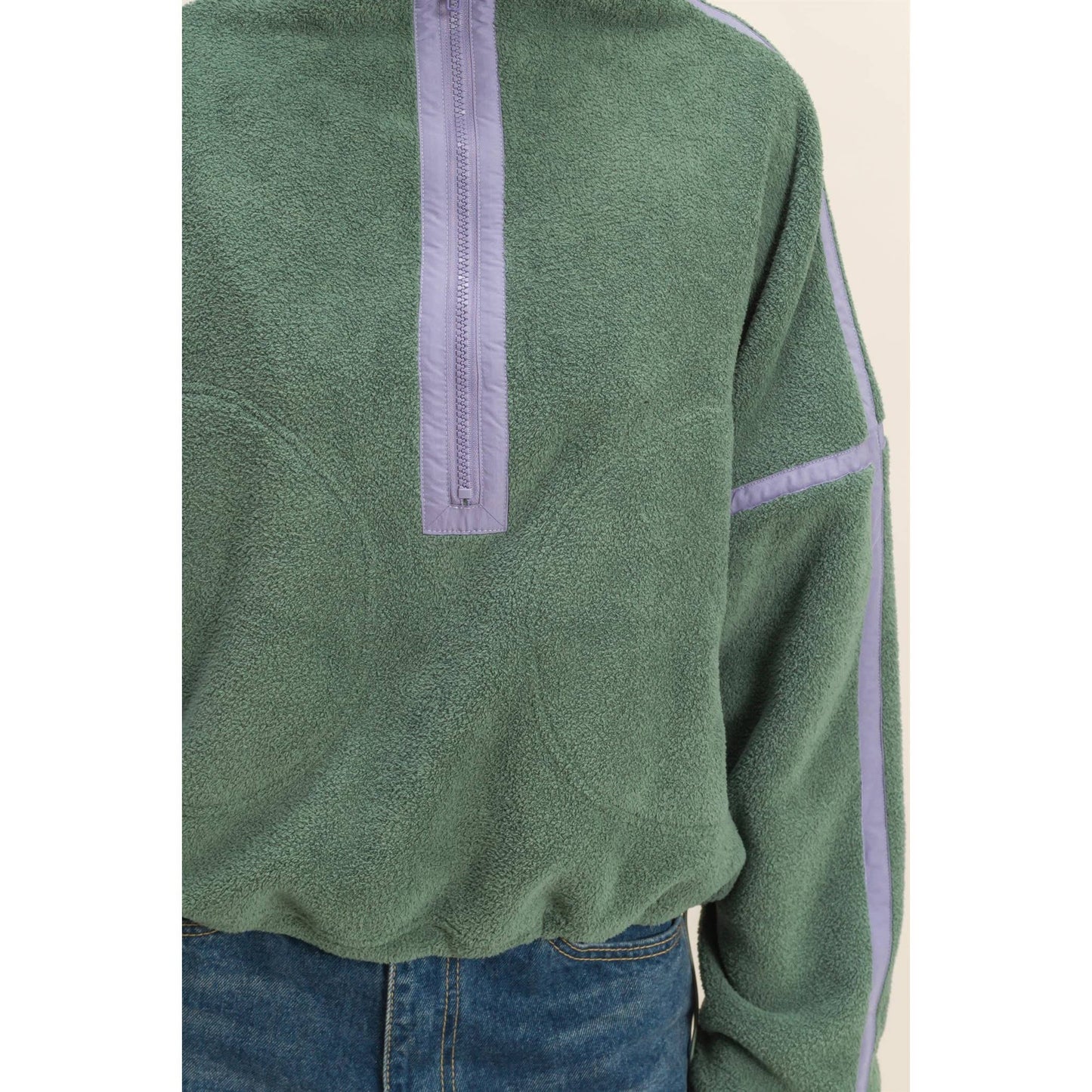 Spicy Cider Half-Zip Pullover