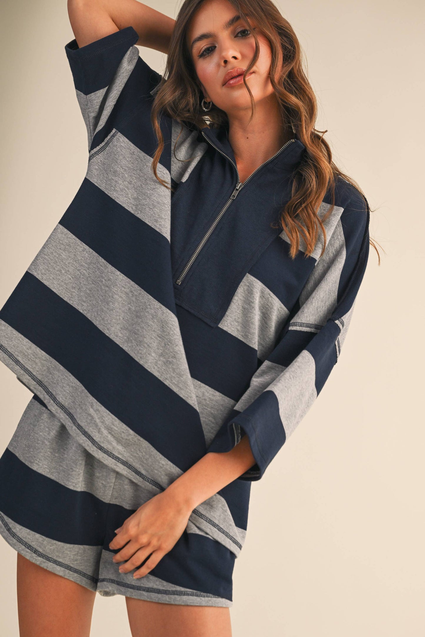 The Jete Striped Short