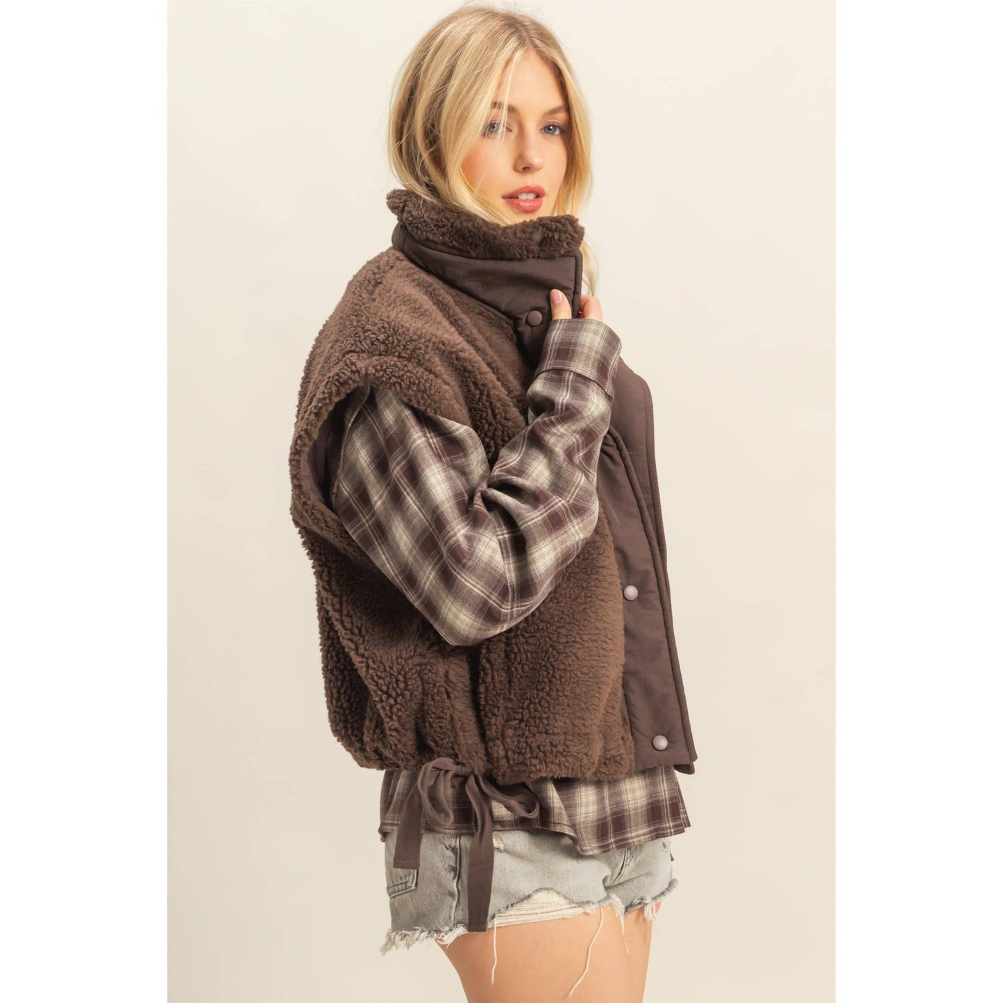 The Bonfire Sherpa Vest