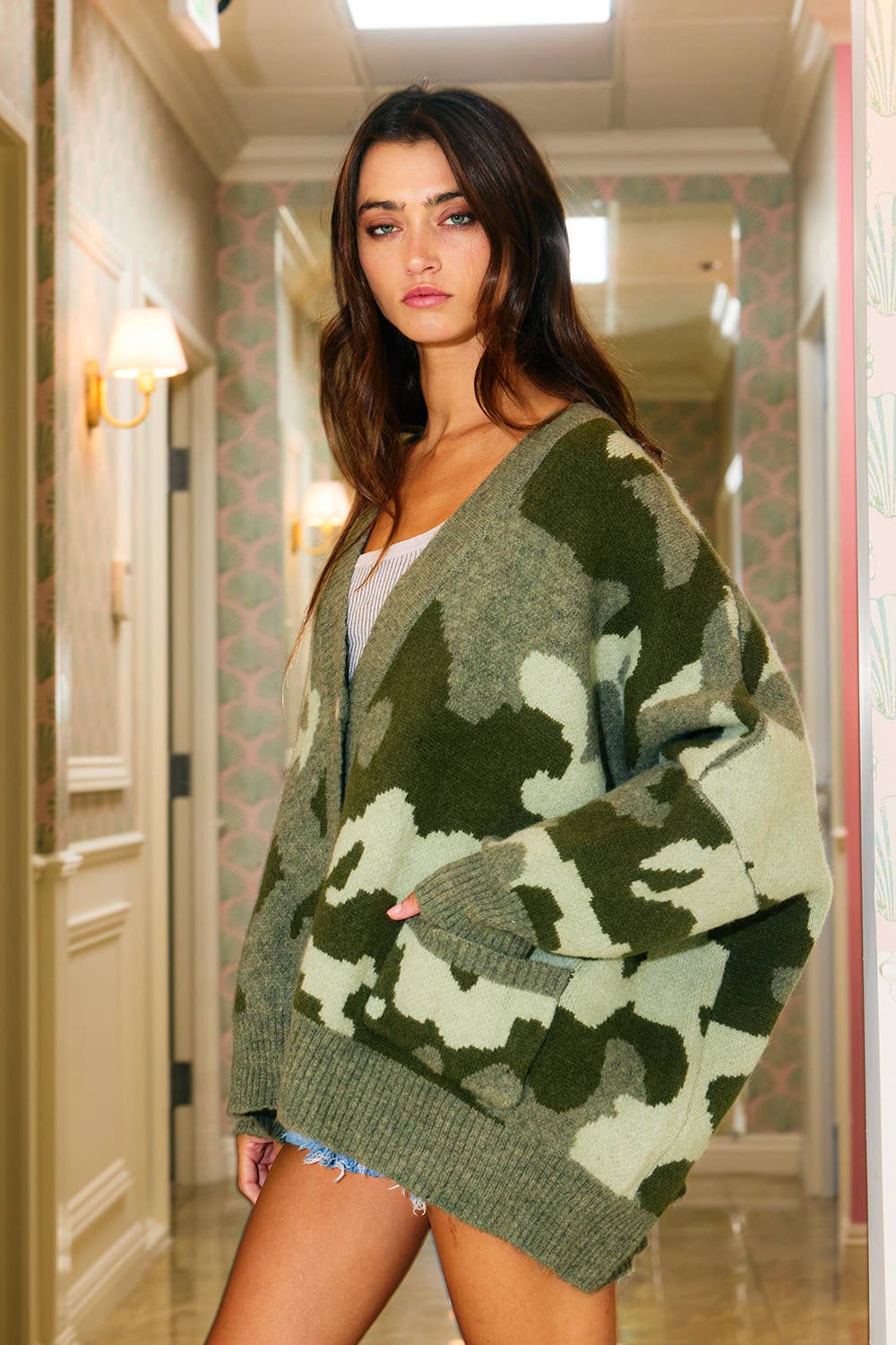 The Toprock Camo Cardi
