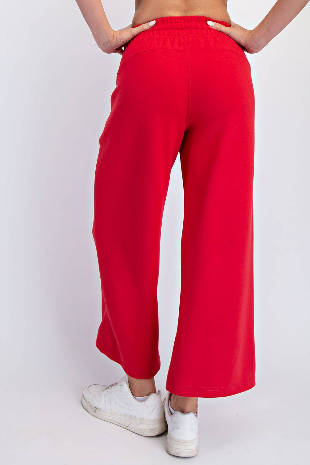 The Core Soft Scuba Cropped Wideleg