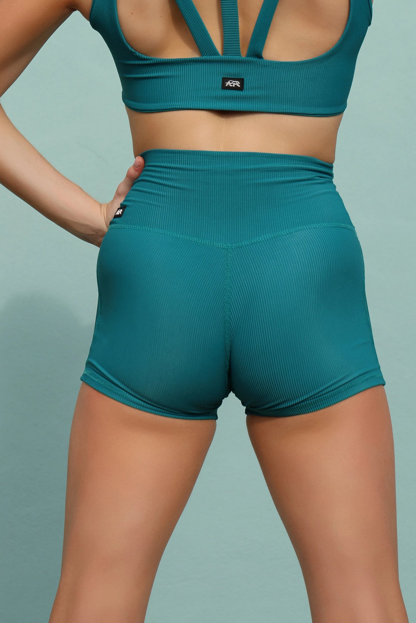 Hot Cross Ribbed Shorties