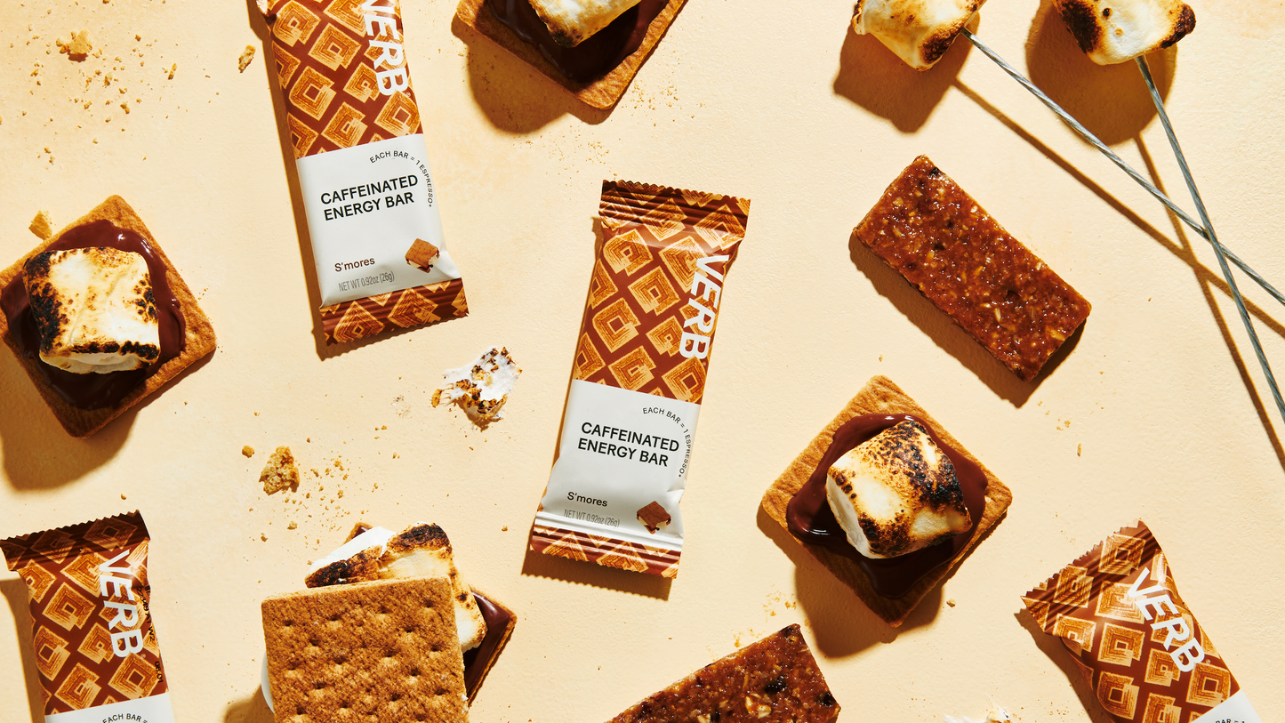 VERB- Caffeinated Snack Bar- S'mores