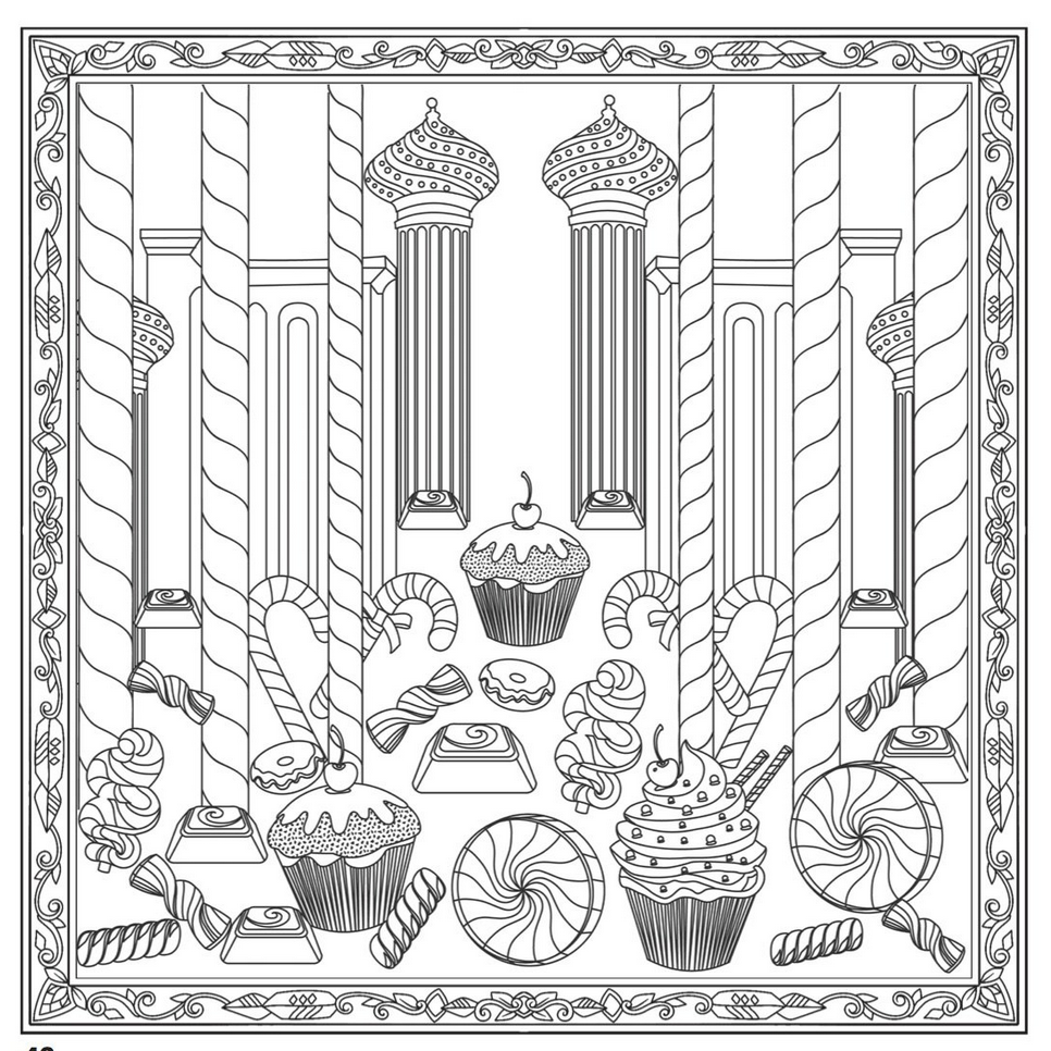 Nutcracker Sweets: Nutcracker Coloring Book