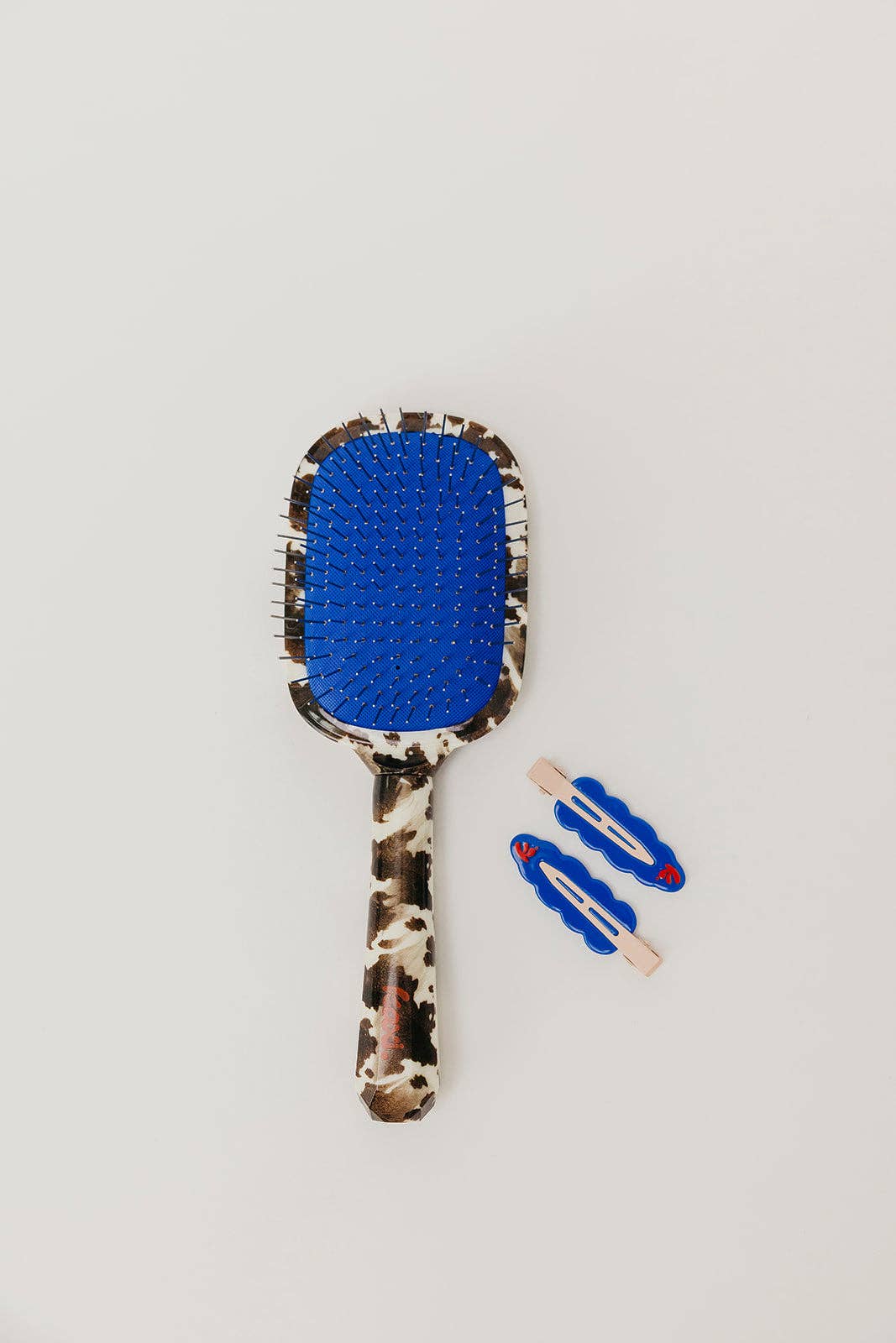 Kaxi Scalp to Ends Brush- Cow Print
