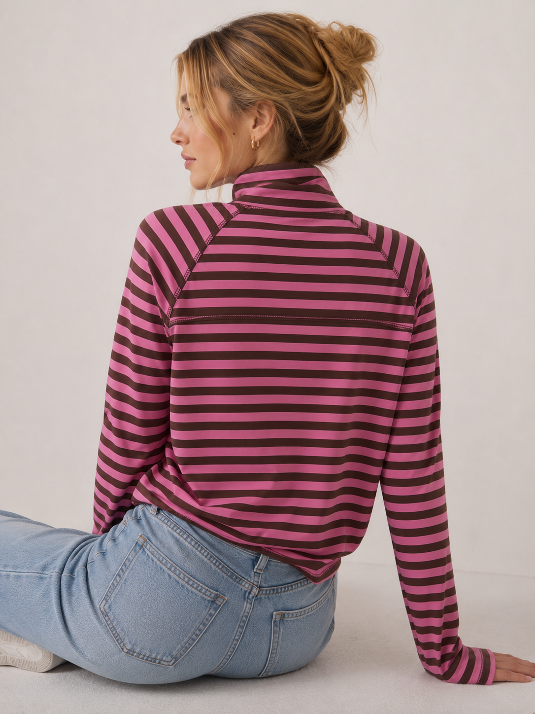 The Studio Slouch Stripe