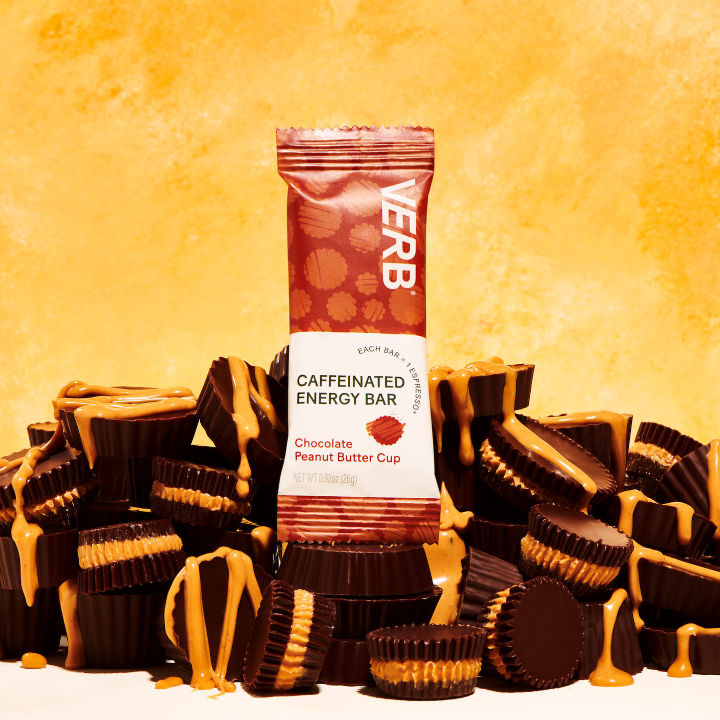 VERB Caffeinated Snack Bar- Chocolate Peanut Butter Cup