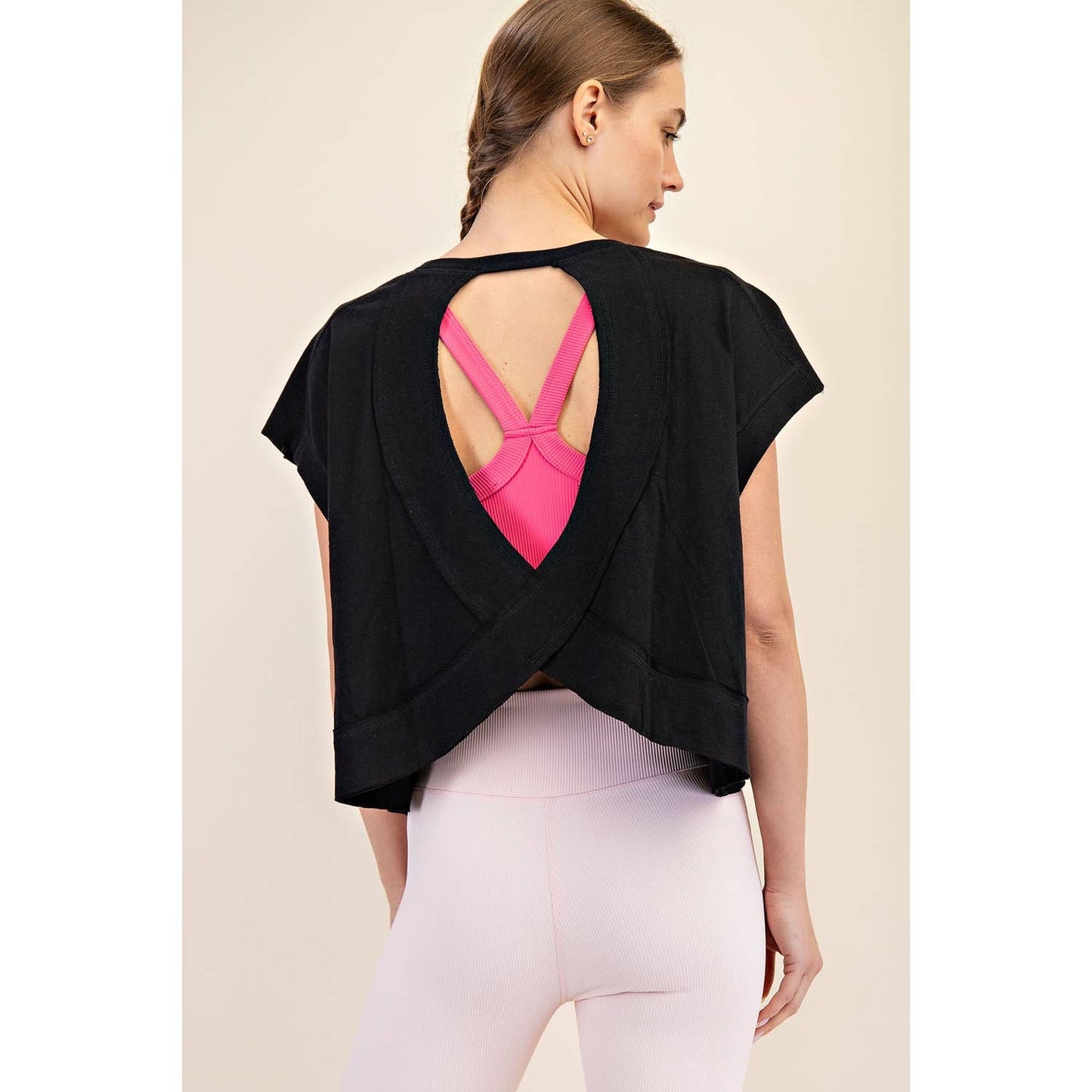 The Elles Open Back Top
