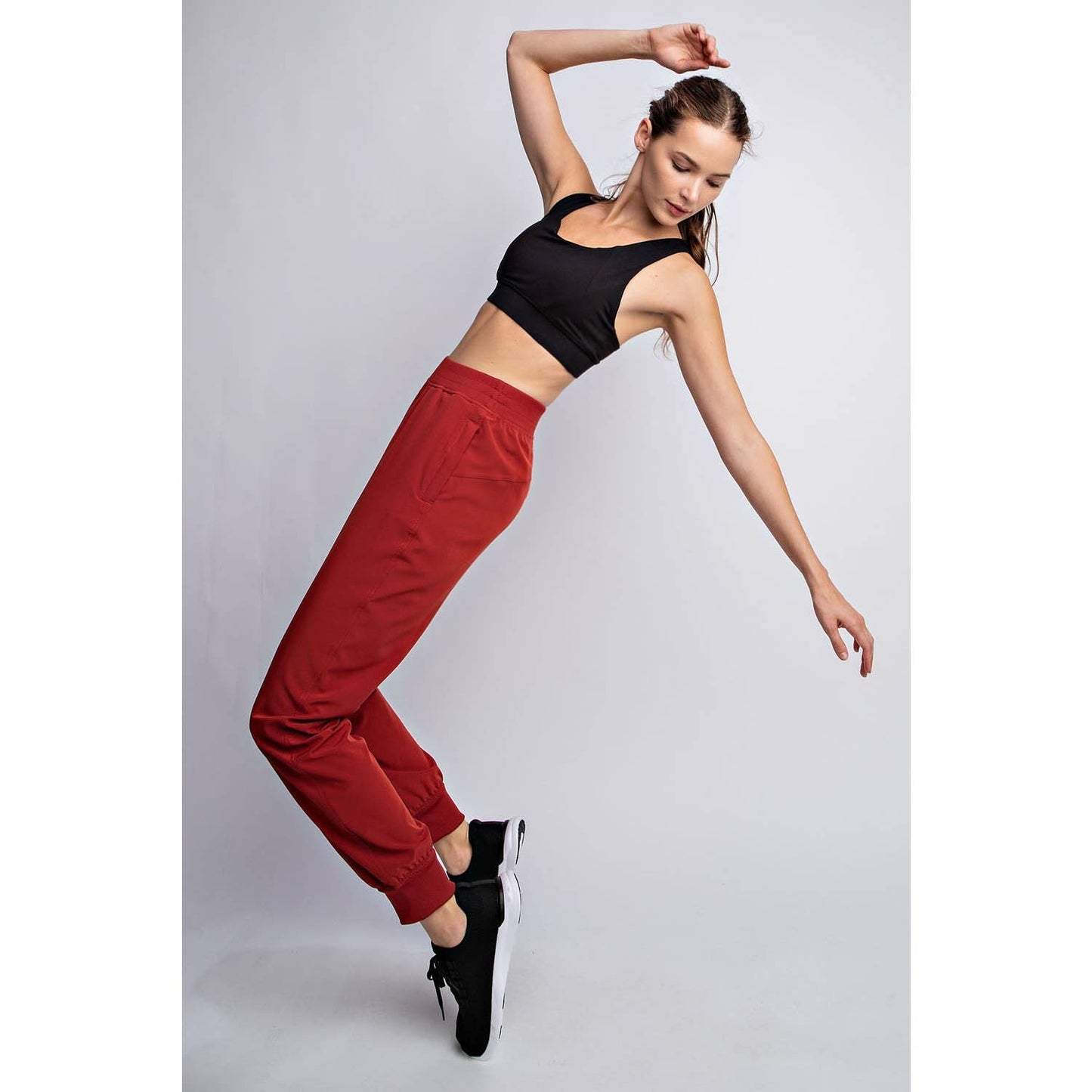 Oxford Street Woven Dance Studio Midrise Jogger