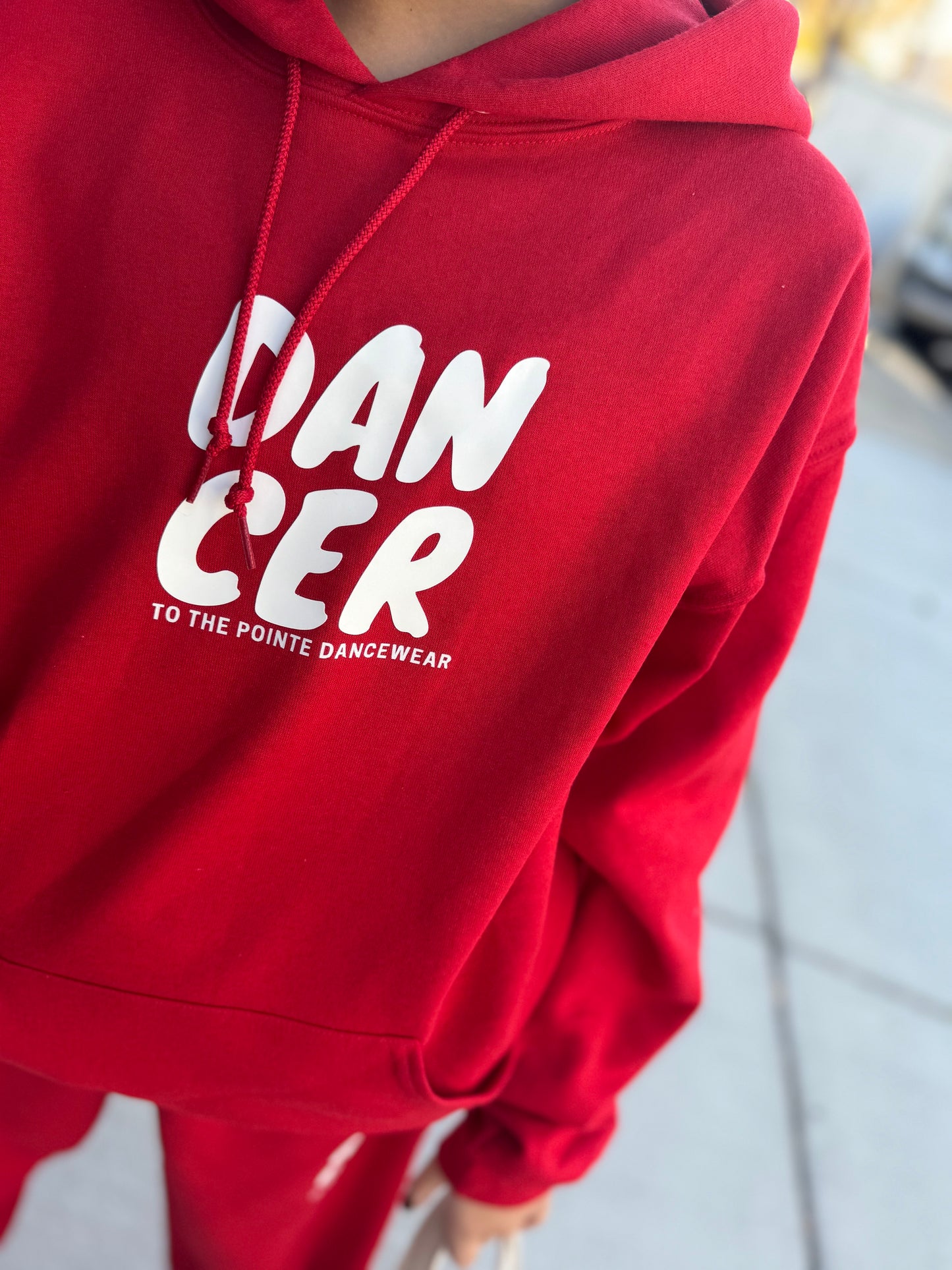 PREORDER Crimson/White Dancer Sweatshirt