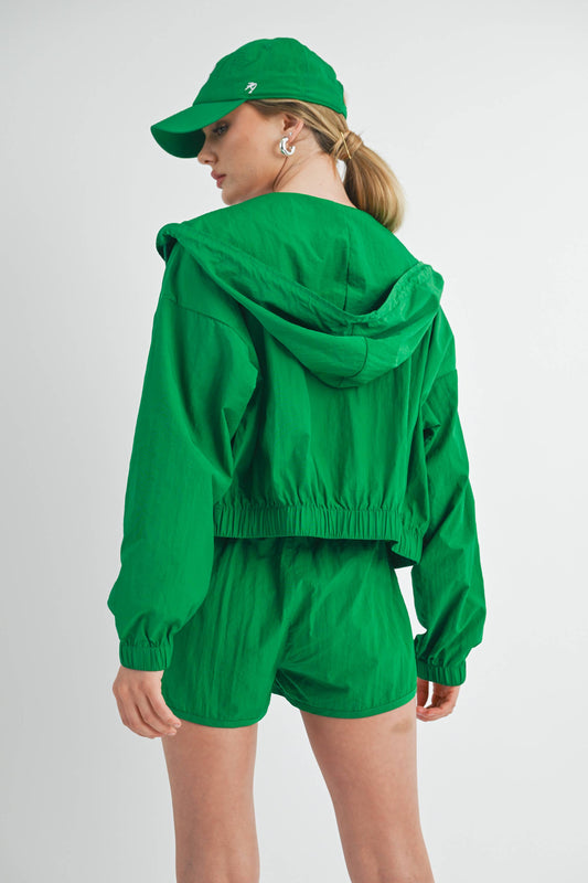 Cropped Windbreaker