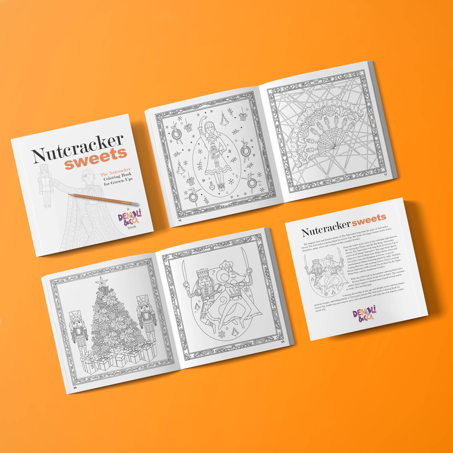 Nutcracker Sweets: Nutcracker Coloring Book