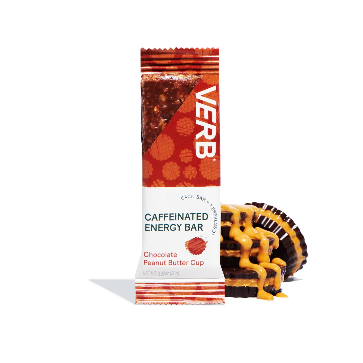 VERB Caffeinated Snack Bar- Chocolate Peanut Butter Cup