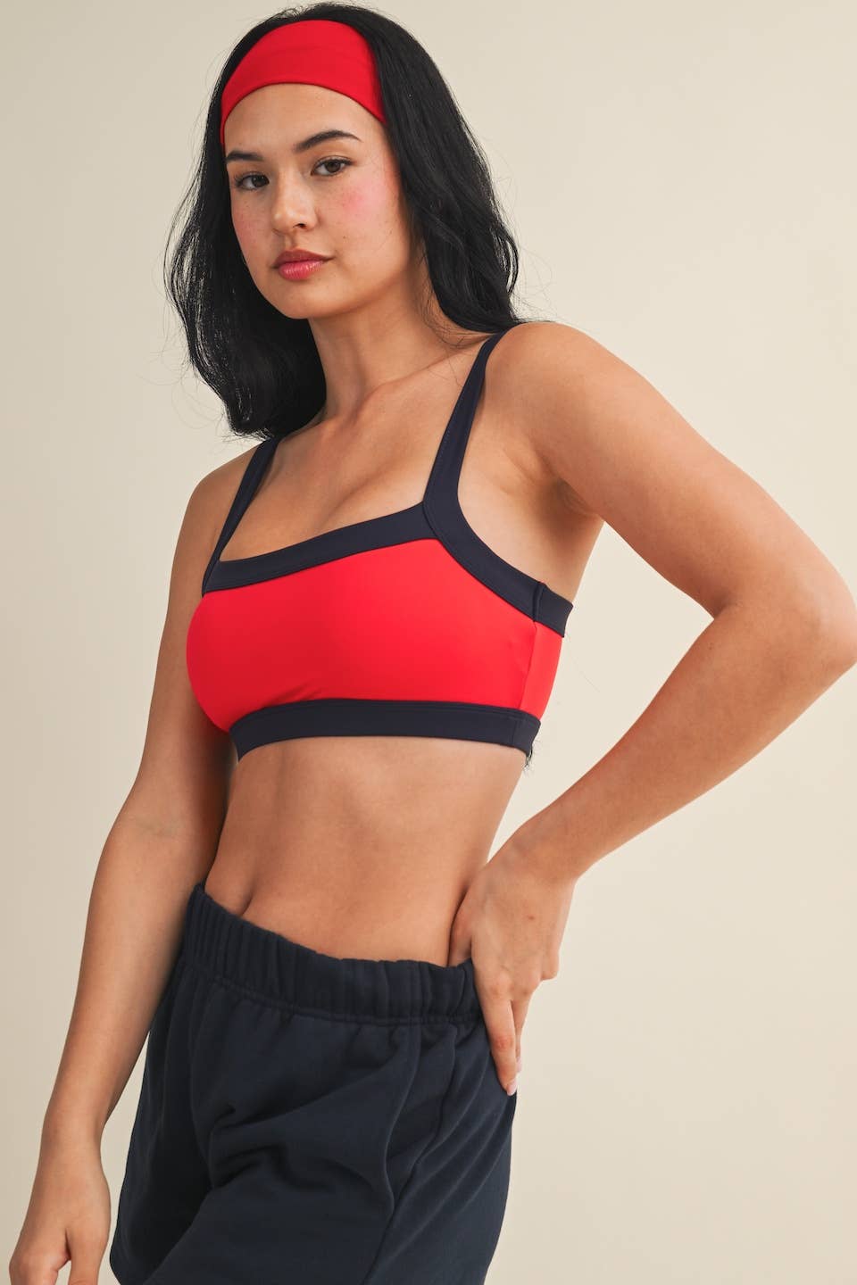 The Block Contrast Bra