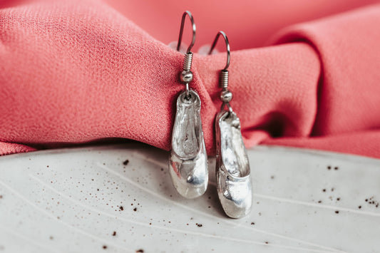 To The Pointe Ballerina Earrings