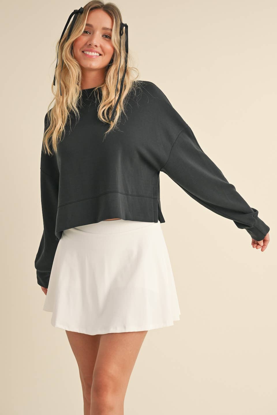 Super Soft Air Scuba Oversized Crop