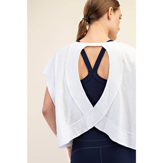 The Elles Open Back Top